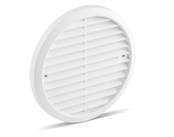 Plastic Grille 180 mm-White