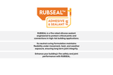 RUBSEAL™  ADHESIVE & SEALANT